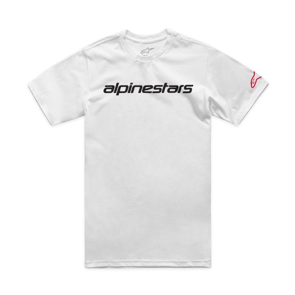 Alpinestars Alpinestars linear wordmark 2.0 csf tee white red black